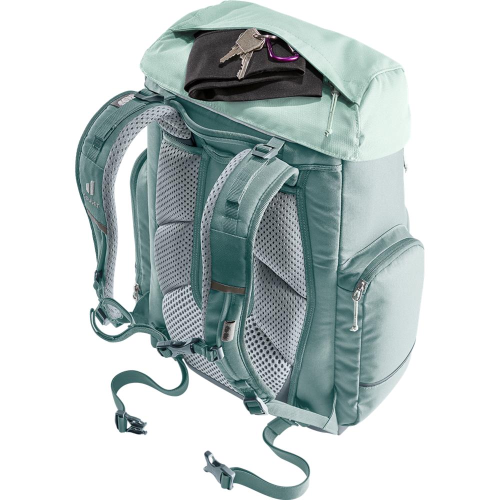 deuter Scula, Schulrucksack, jade-frost (tükis), 30L, Schulranzen