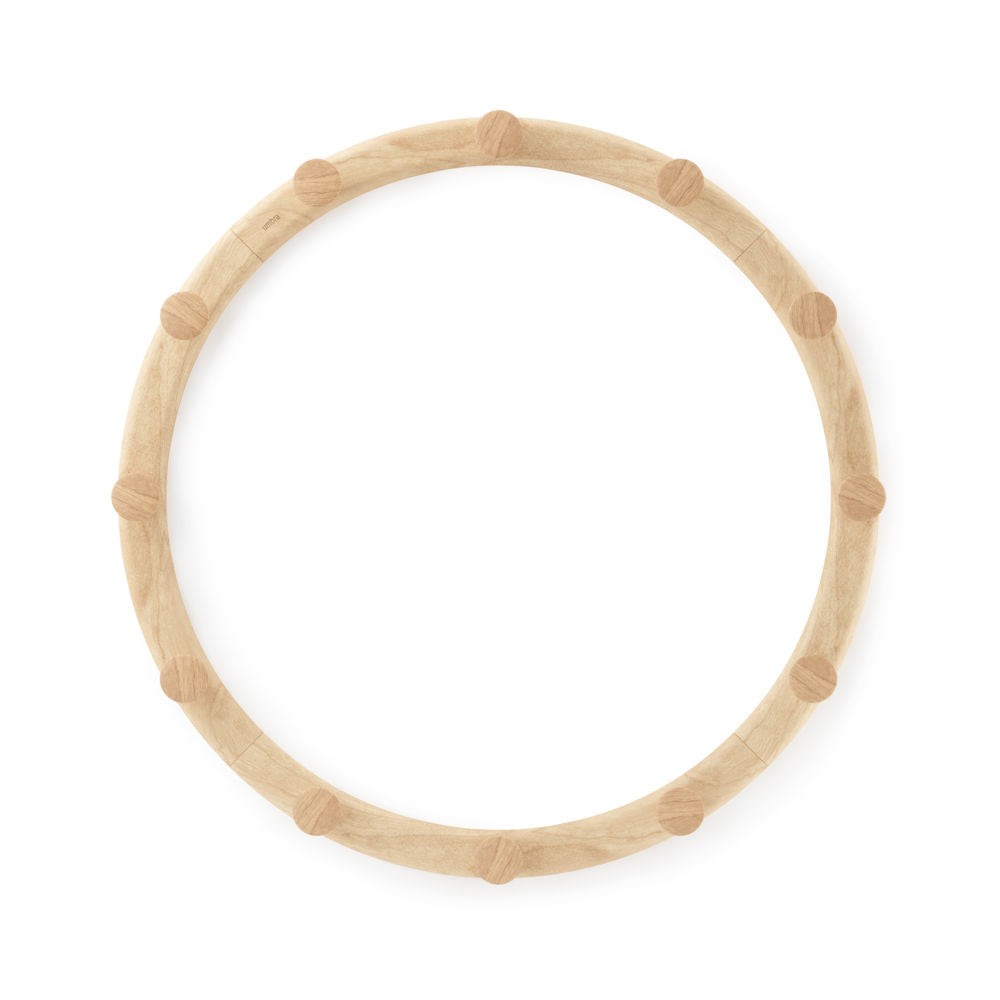 Umbra SLINKA HOOK SET 4 NATURAL Wandgarderobe 12 Haken Holz Modular