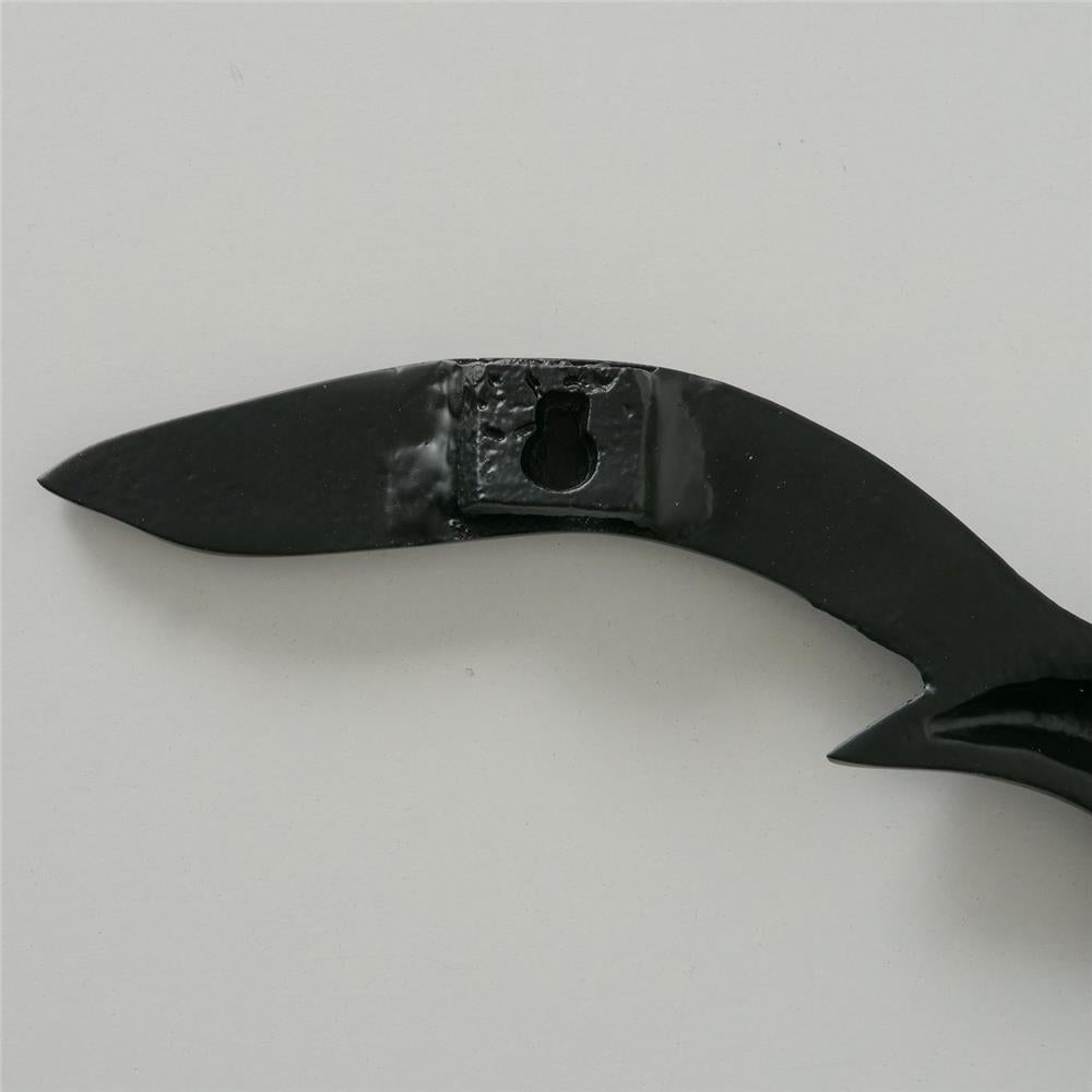 BOLTZE Wandobjekt Möwe Birdy 2er Set Schwarz Wanddeko Vögel Metall Maritimes Skandinavisches Design