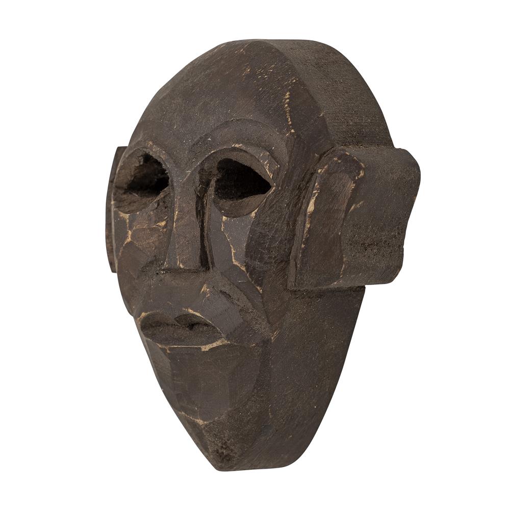 Bloomingville Sture Deko, Schwarz, Mango, L10xH3,5xW8 cm