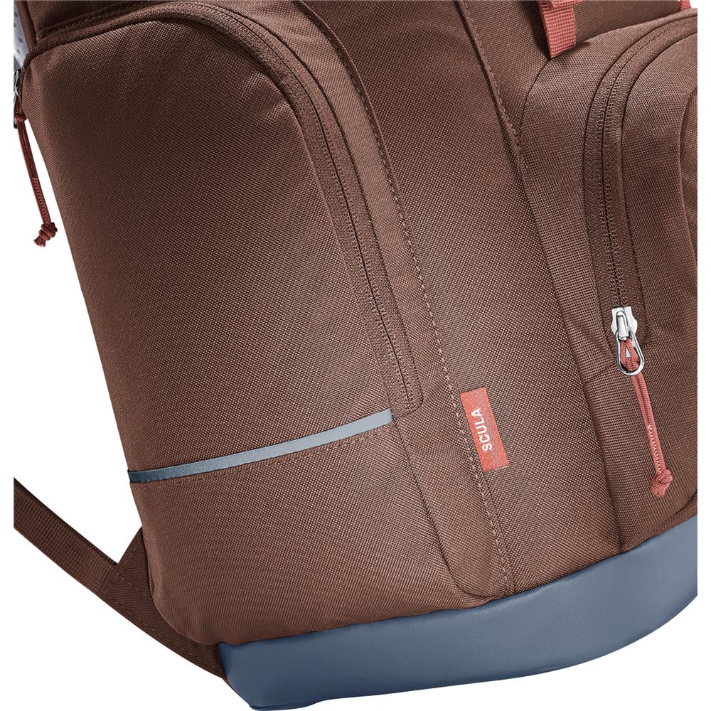 deuter Scula, Schulrucksack, raisin-caspia (braun), 30L, Schulranzen