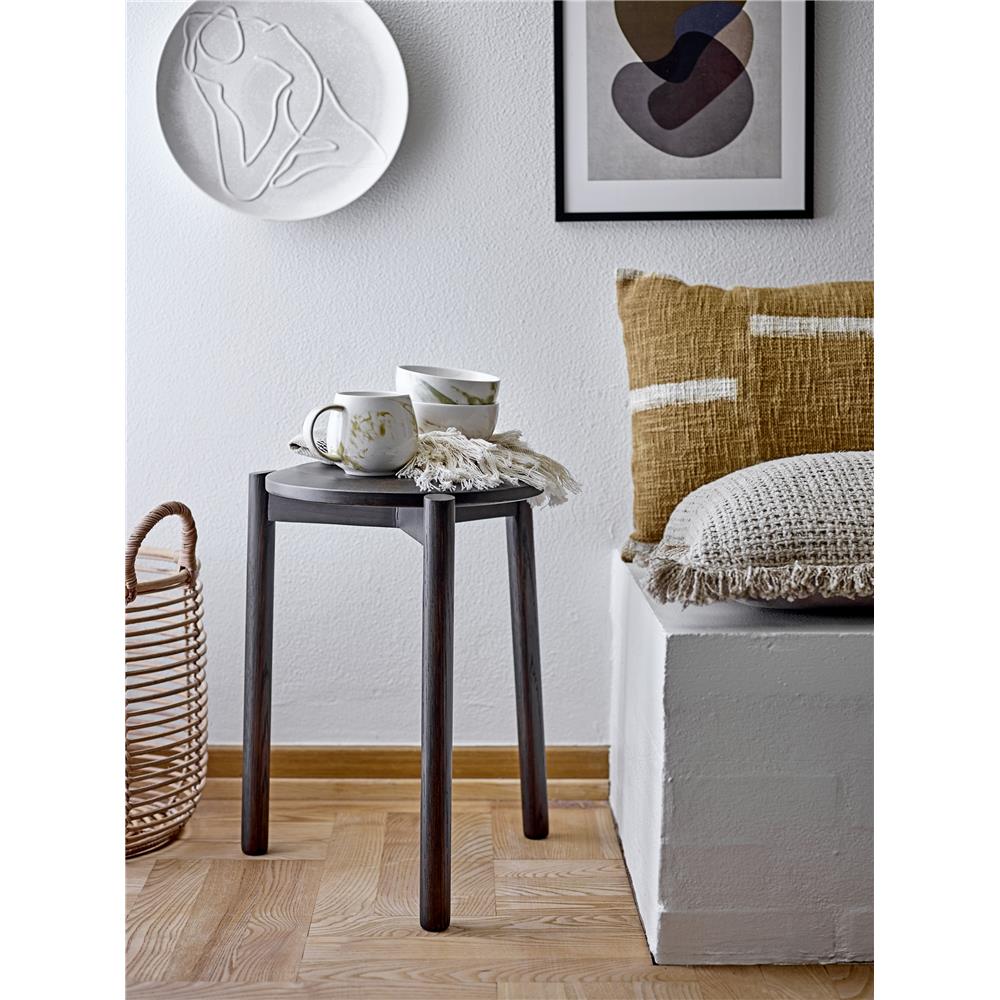 Bloomingville Palma Schale, 3er Set, Grün, Steingut D11,5xH6,5 cm, dänisches Design