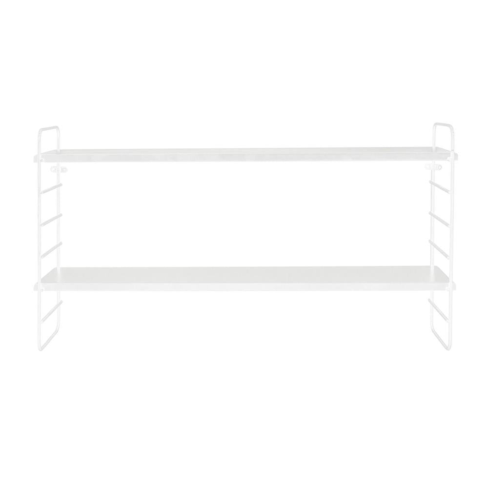 Bloomingville Wandregal weiß 65cm Hängeregal Designregal Metallregal Küchenregal dänisches Design