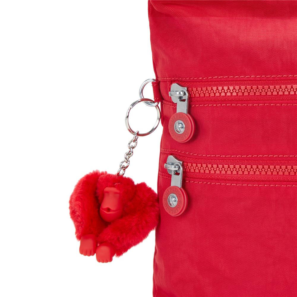 Kipling ALVAR, Mittelgroße Umhängetasche, Red Rouge (rot), 5L, Schultertasche