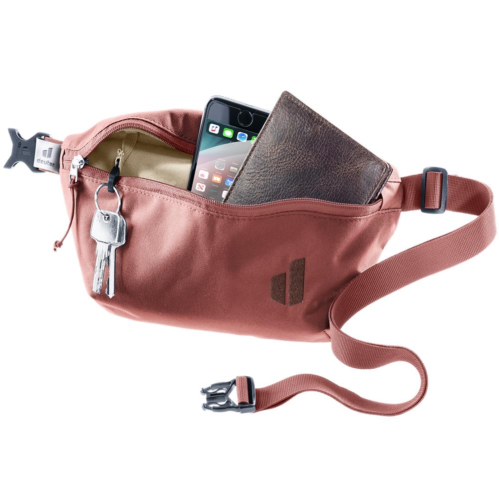 deuter Avengo 1.5, Bauchtasche, caspia (braun), 1,5L, Gürteltasche, Umhängetasche