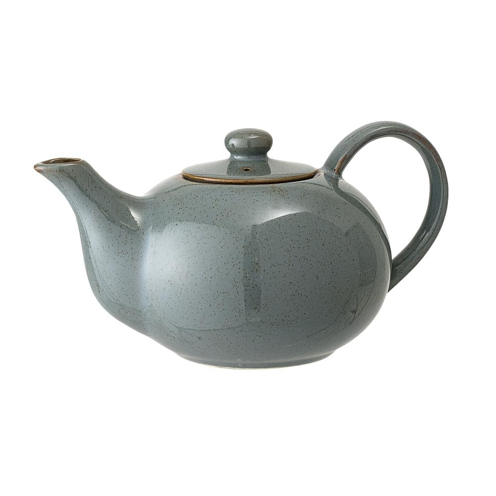 Bloomingville Pixie Teekanne, Grün, 825ml, Steingut, dänisches Design