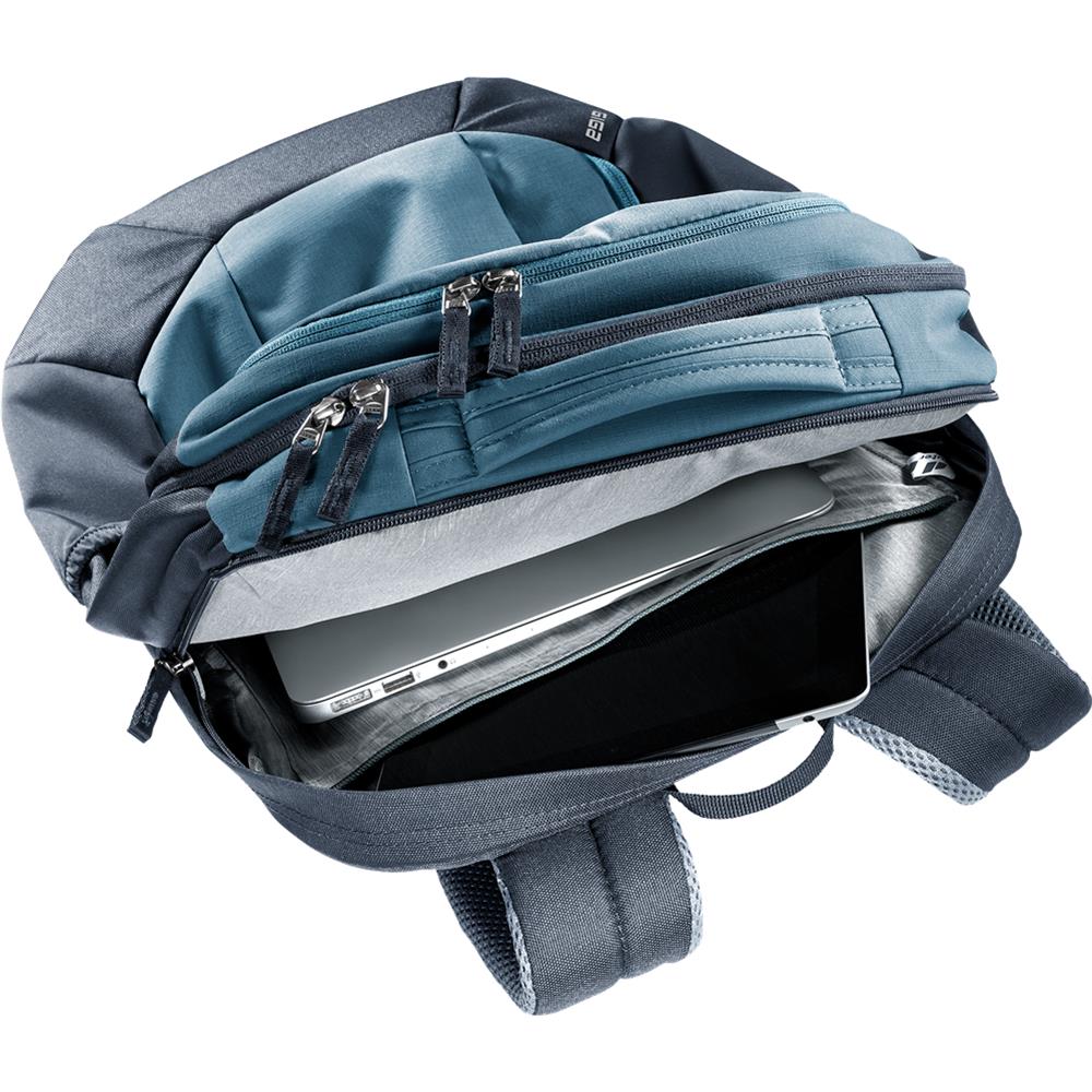deuter Giga, Lifestyle-Rucksack, atlantic-ink (blau), 28L, mit Flaschenhalter und Laptopfach