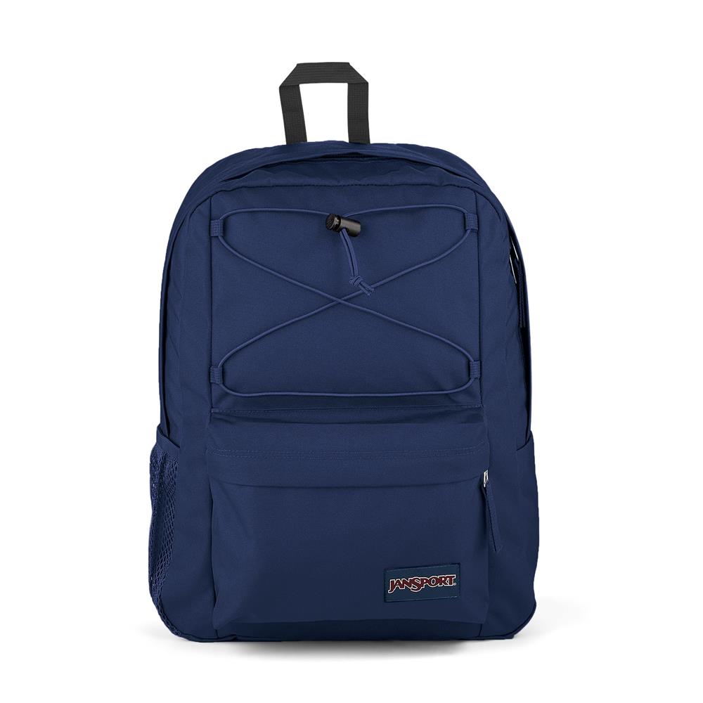 JanSport Flex Pack, Rucksack, Navy (blau), 26L, mit Laptopfach und Flaschenfach