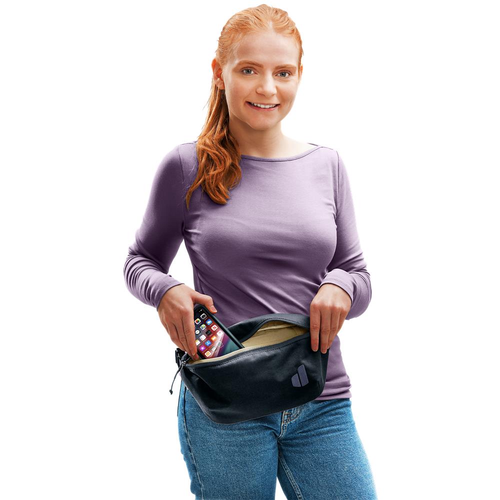 deuter Avengo Organizer, Bauchtasche, black (schwarz), 2,5L, Gürteltasche, Umhängetasche