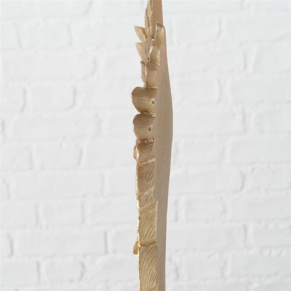 BOLTZE Dekoaufsteller Cosmo Engelsflügel mit Stand 38 cm Gold Elegantes Design