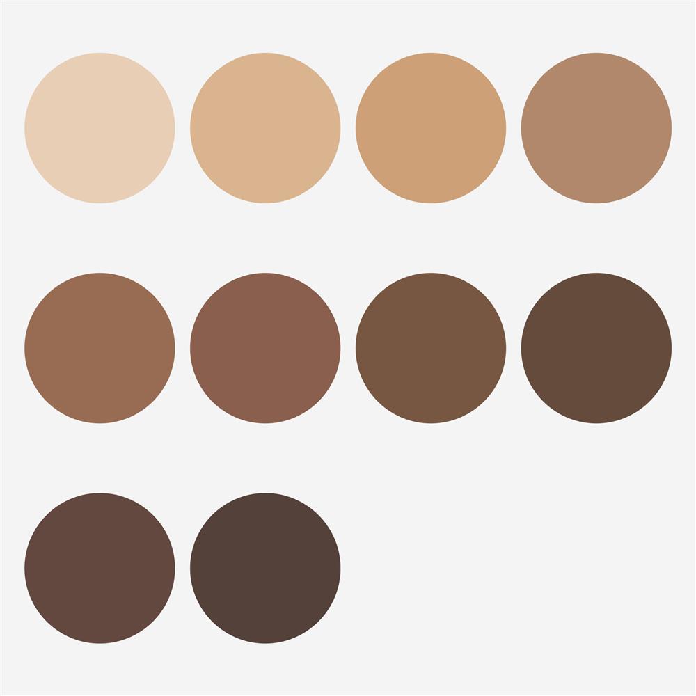 Cricut Premium Vinyl Permanent in Hauttöne 10 Blätter je 30,5x30,5cm