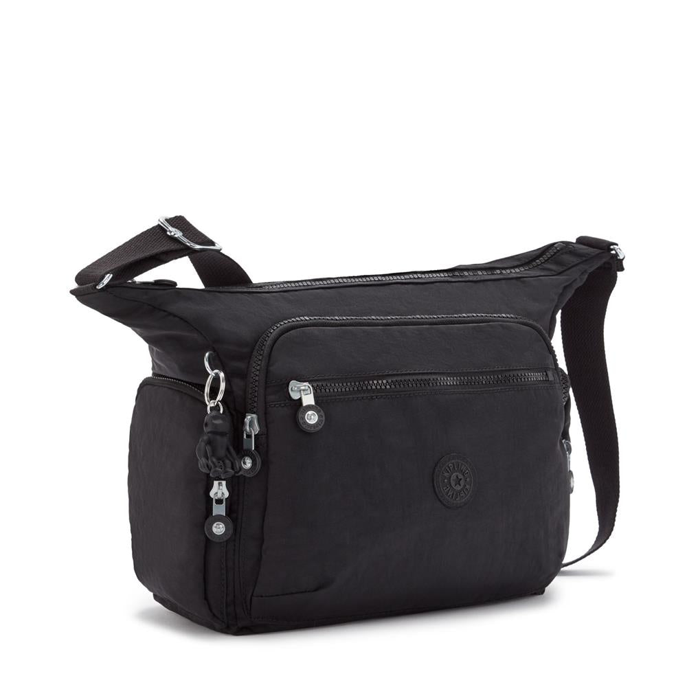 Kipling GABBIE Medium Umhängetasche Black Noir 12 Liter