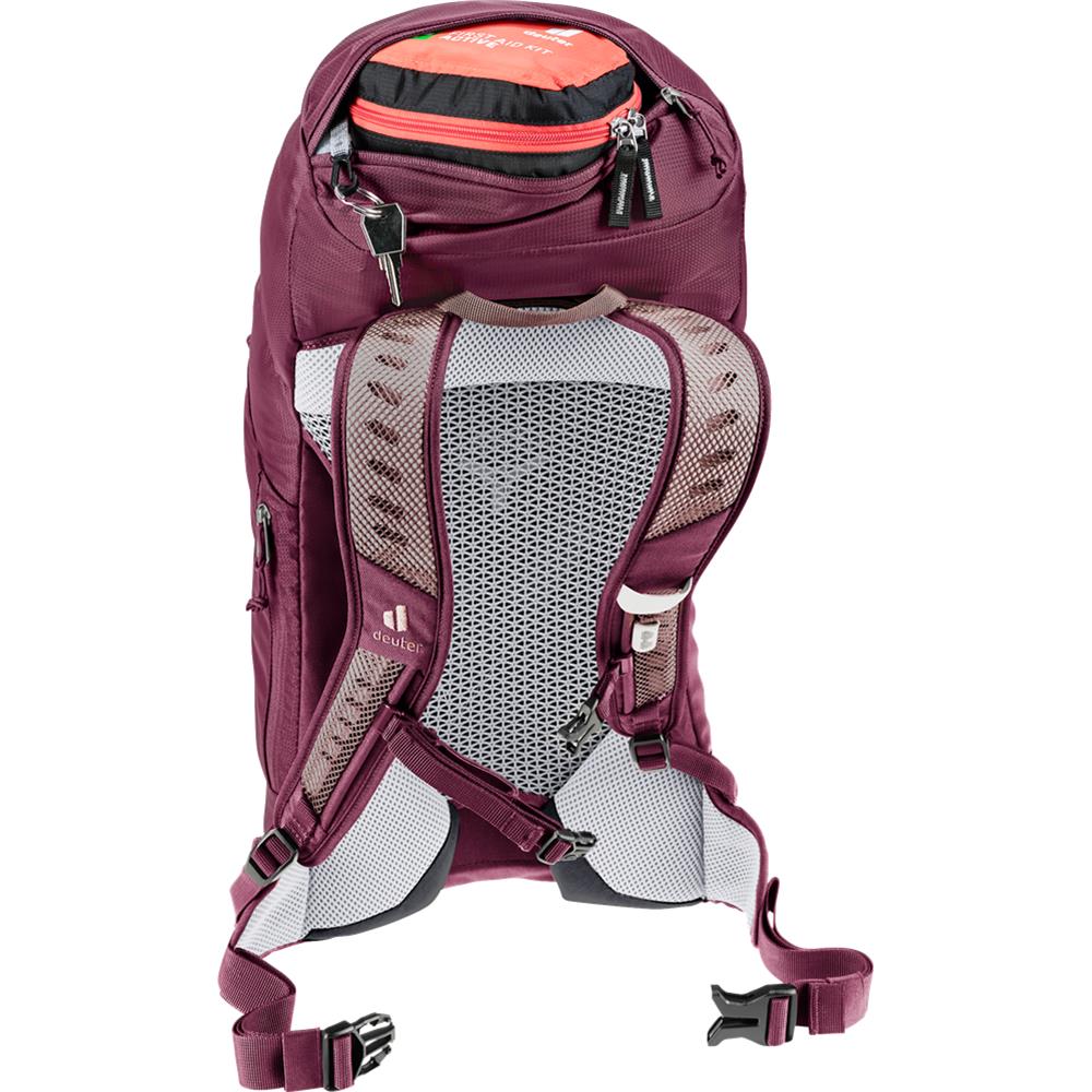 deuter AC Lite 14 SL, Wanderrucksack, ashrose-cassis (braun), 14L