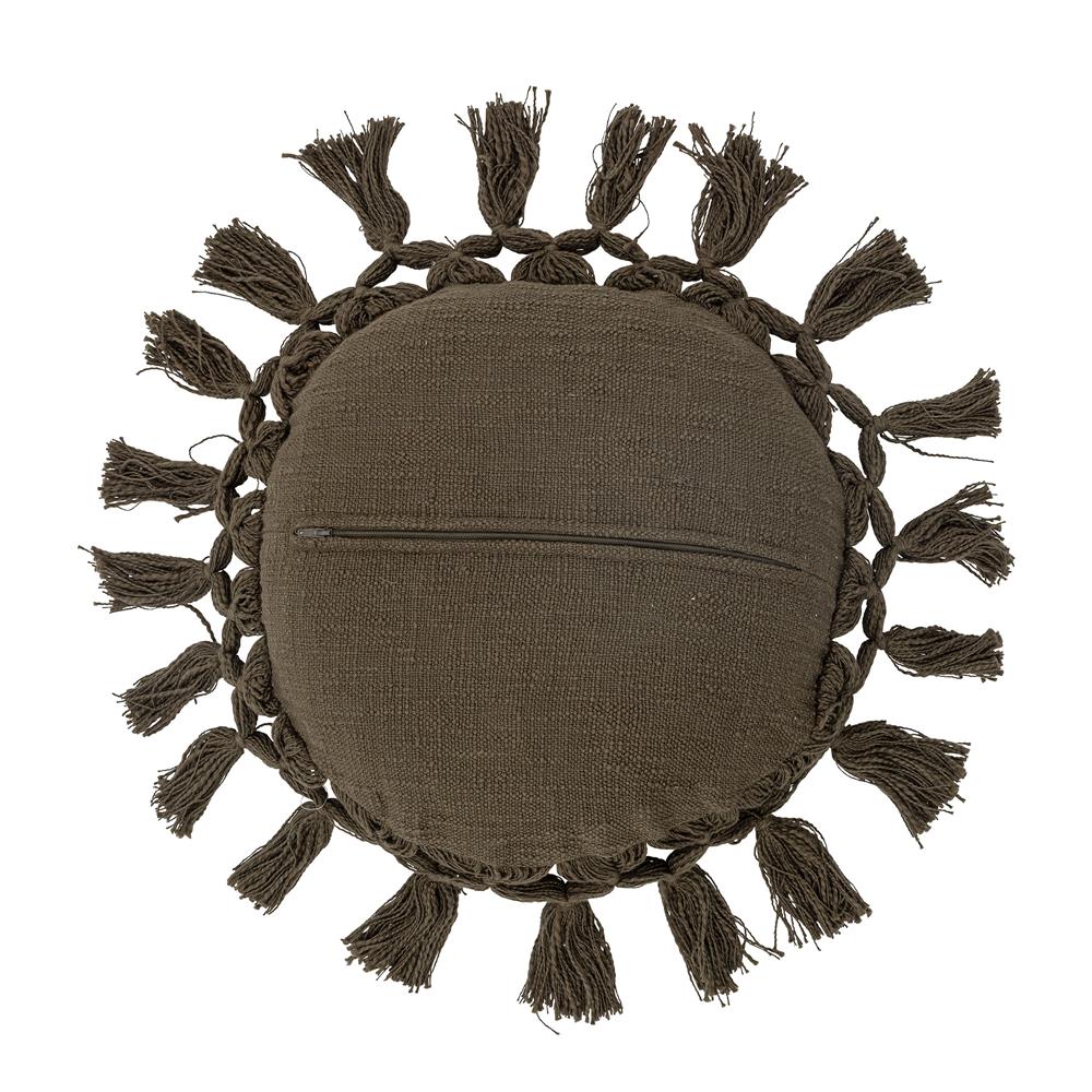 Bloomingville Kala Kissen, Grün, Baumwolle, 40 cm, dänisches Design