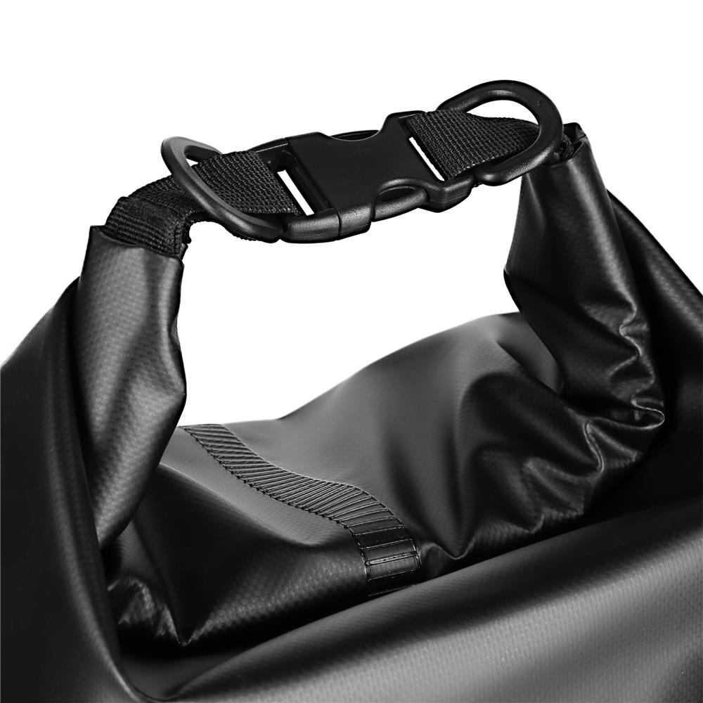 NILS CAMP wasserdichter Beutel 30L in Schwarz - robuster Dry Bag für Strand, Kajak & Outdoor