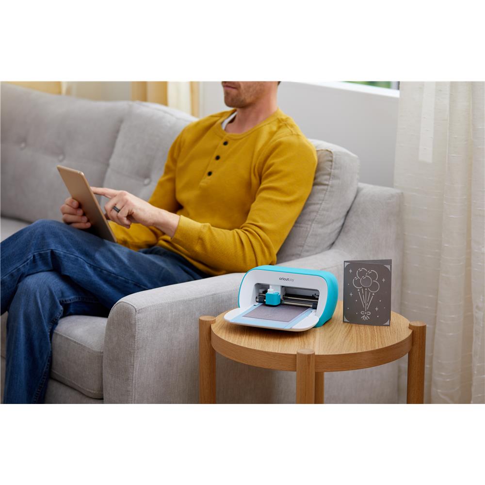 Cricut Joy Einlegekarten Set Black Holographic 12 Stück 10,7 x 13,9 cm Schwarz Karten für Joy