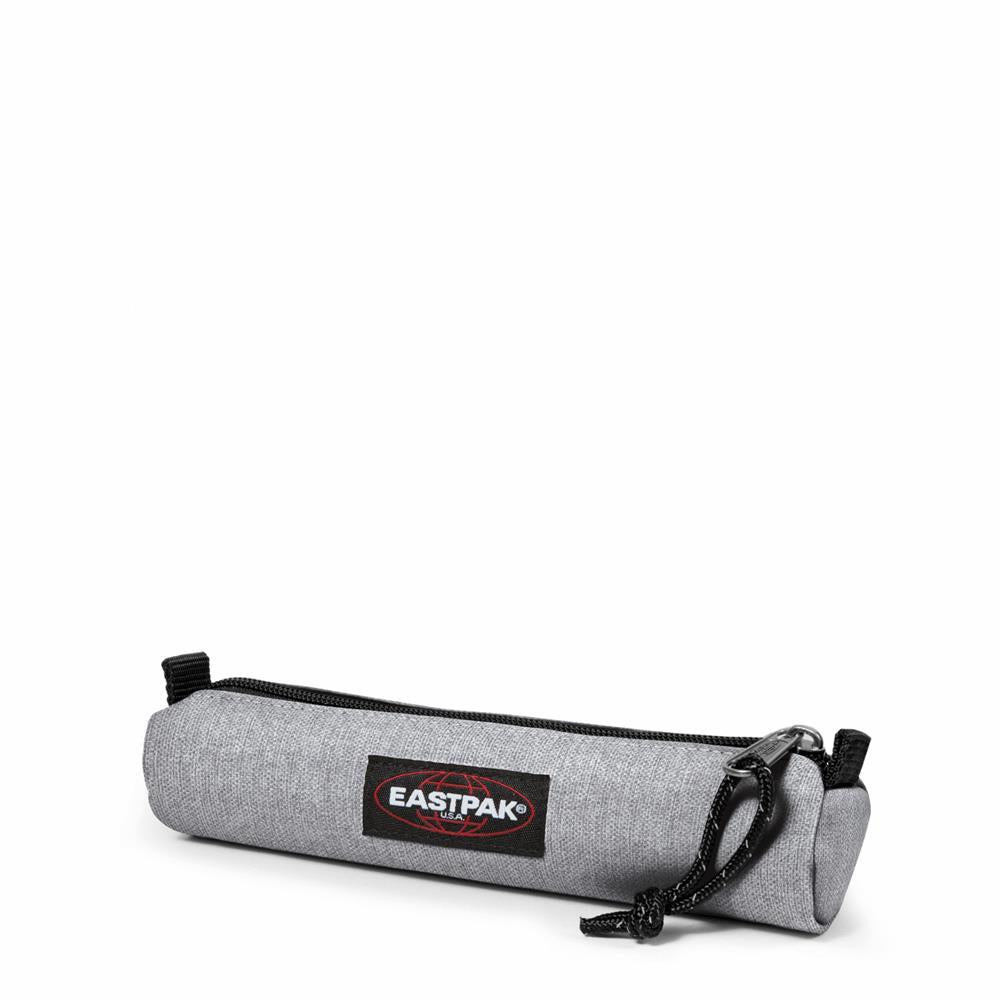 Eastpak SMALL ROUND SINGLE, Federmäppchen, Sunday Grey (grau), kleine runde Federmappe, Federtasche