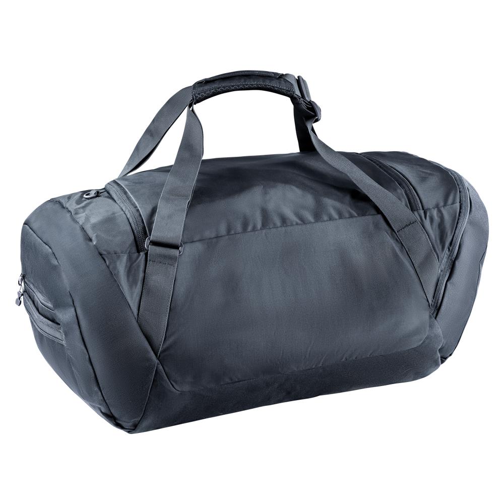 deuter Duffel 50, Reisetasche, black (schwarz), mit Seitentasche und Netzinnentasche