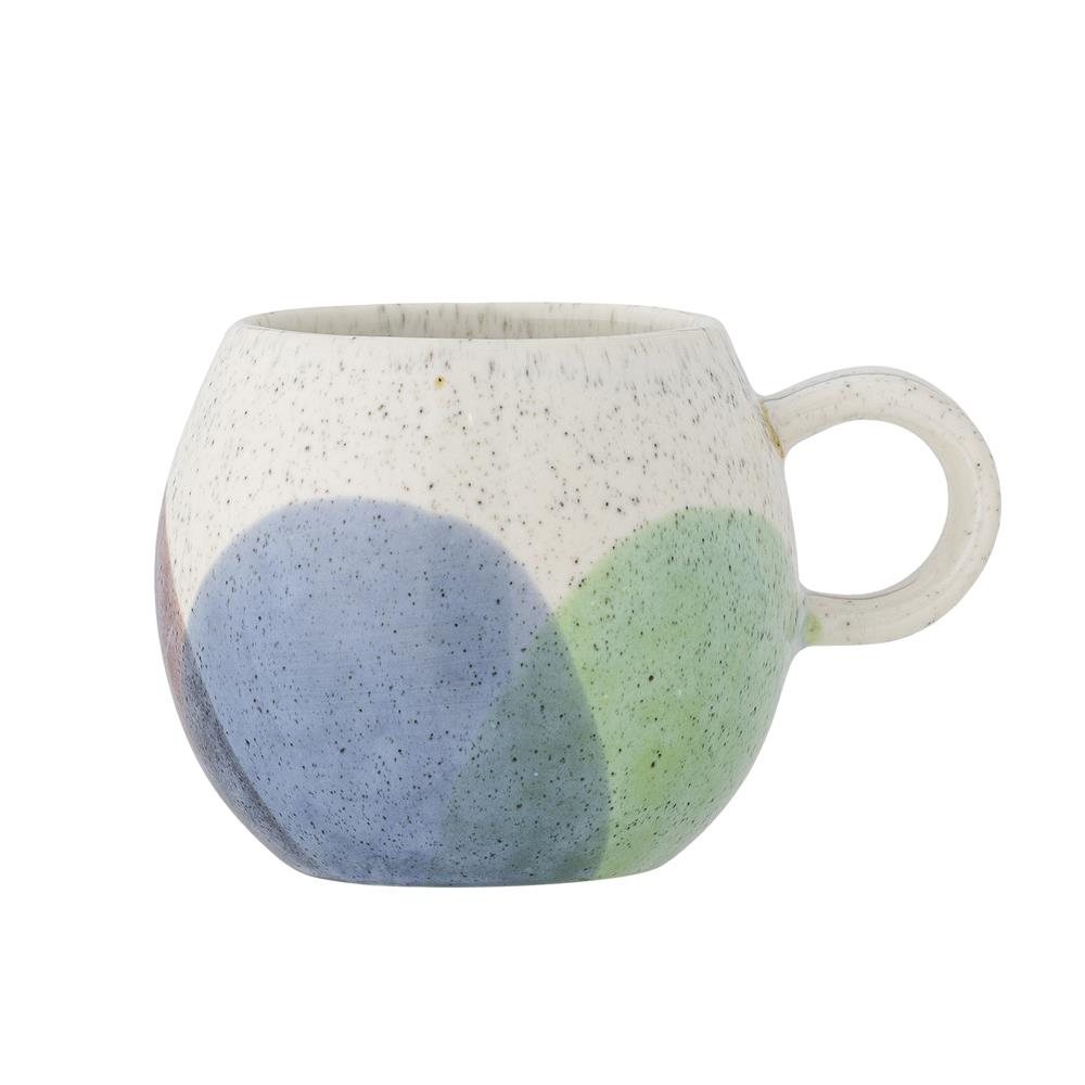 Bloomingville Paula Tasse, Blau/Grün, 275ml, Steingut, dänisches Design