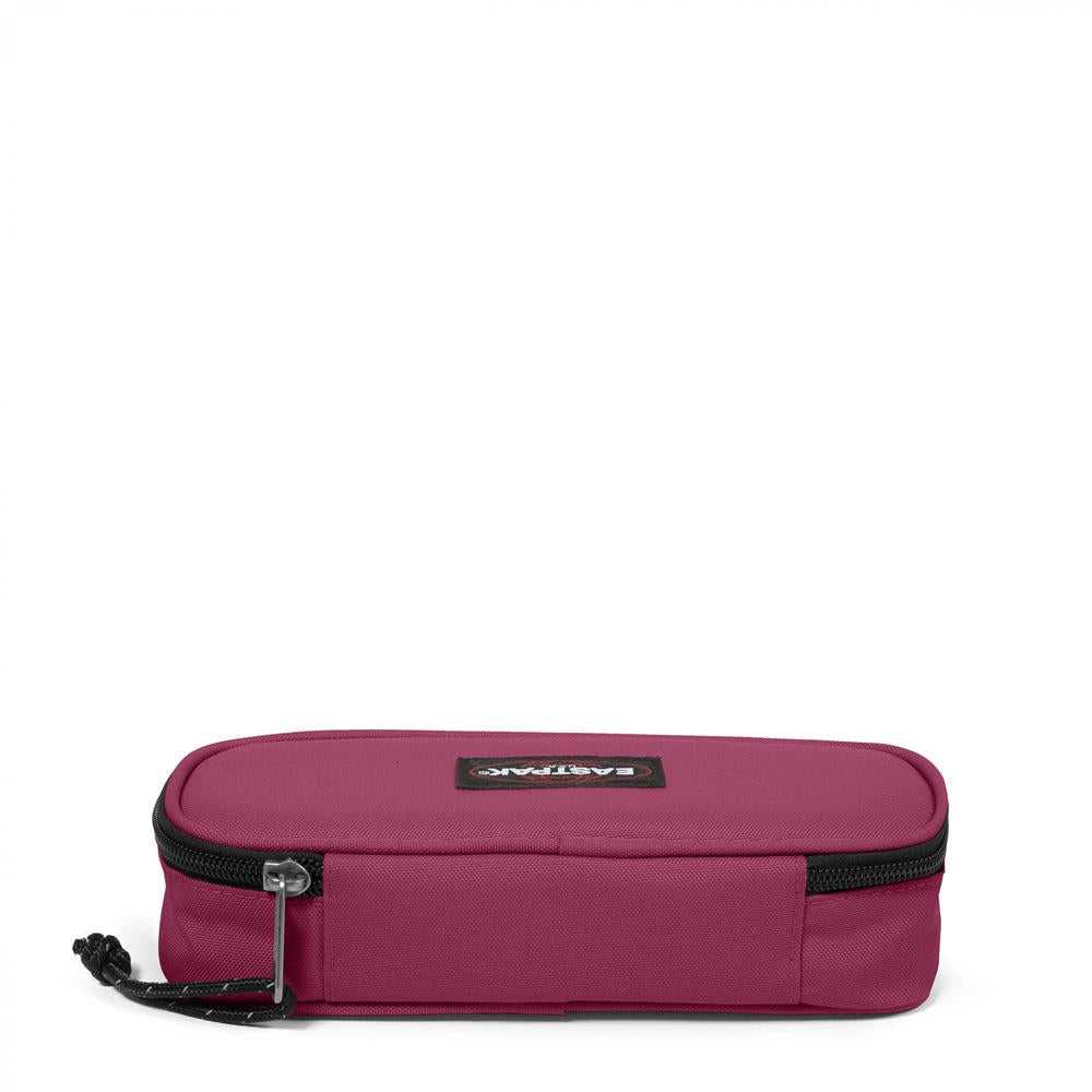 Eastpak OVAL SINGLE, Federmäppchen, Wine Burgundy (rot), mittelgroße Federmappe, Federtasche