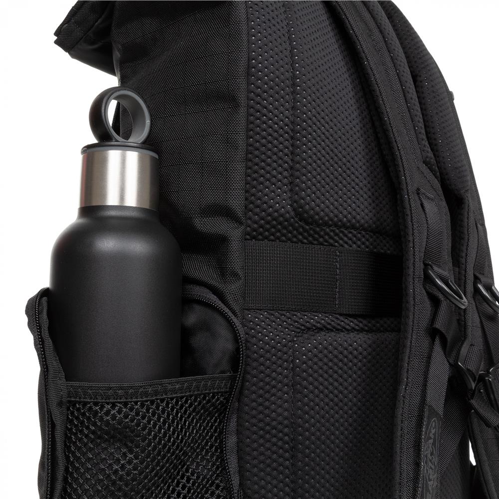 Eastpak TECUM ROLL, Rucksack, CNNCT Rip Black (schwarz), 20L, mit Flaschenhalter und Laptopfach