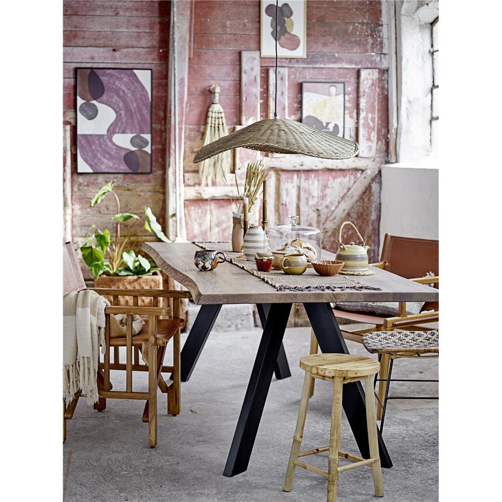 Bloomingville Hevan Wanddekoration, 2er Set, Natur, Besen aus Seegras