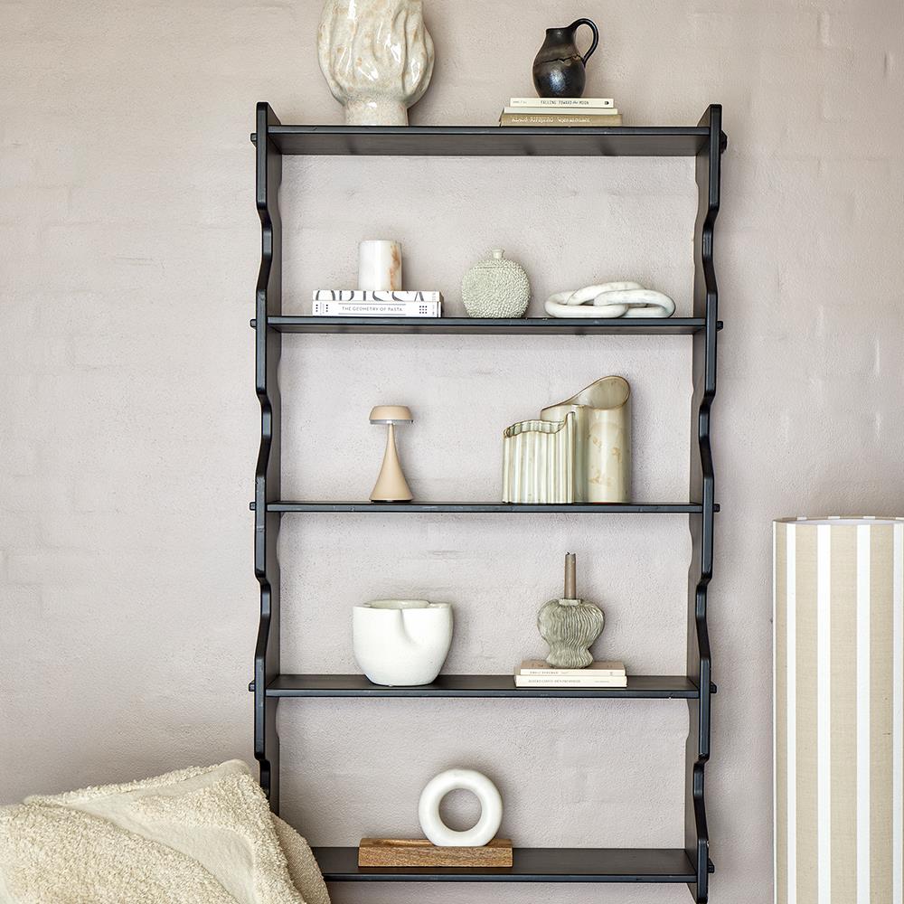 Bloomingville Manuella Mörser & Stößel aus Mangoholz – Naturweiß, L28xH17xW7 cm