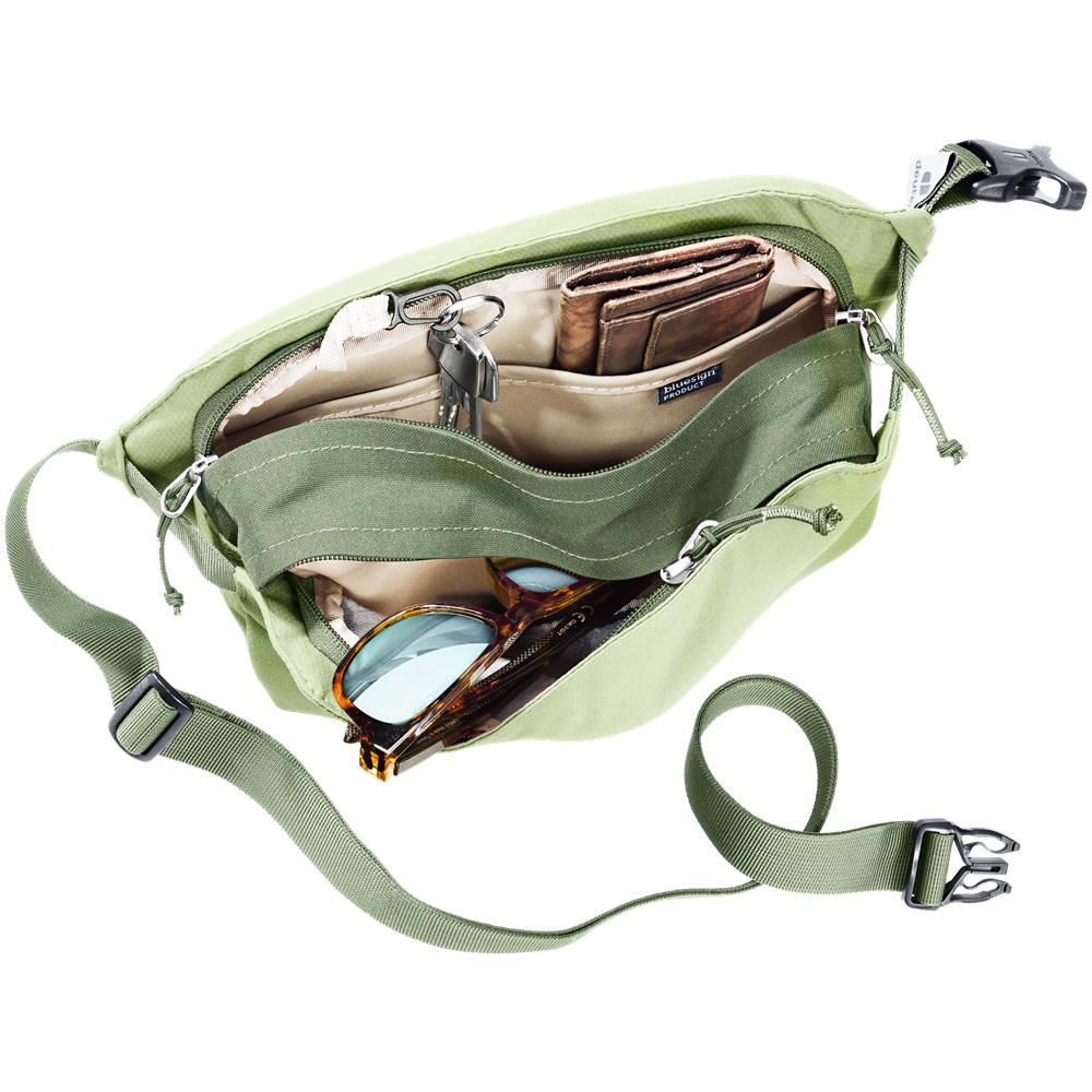 deuter Passway 2, Umhängetasche, mineral-grove (grün), 2L, Schultertasche