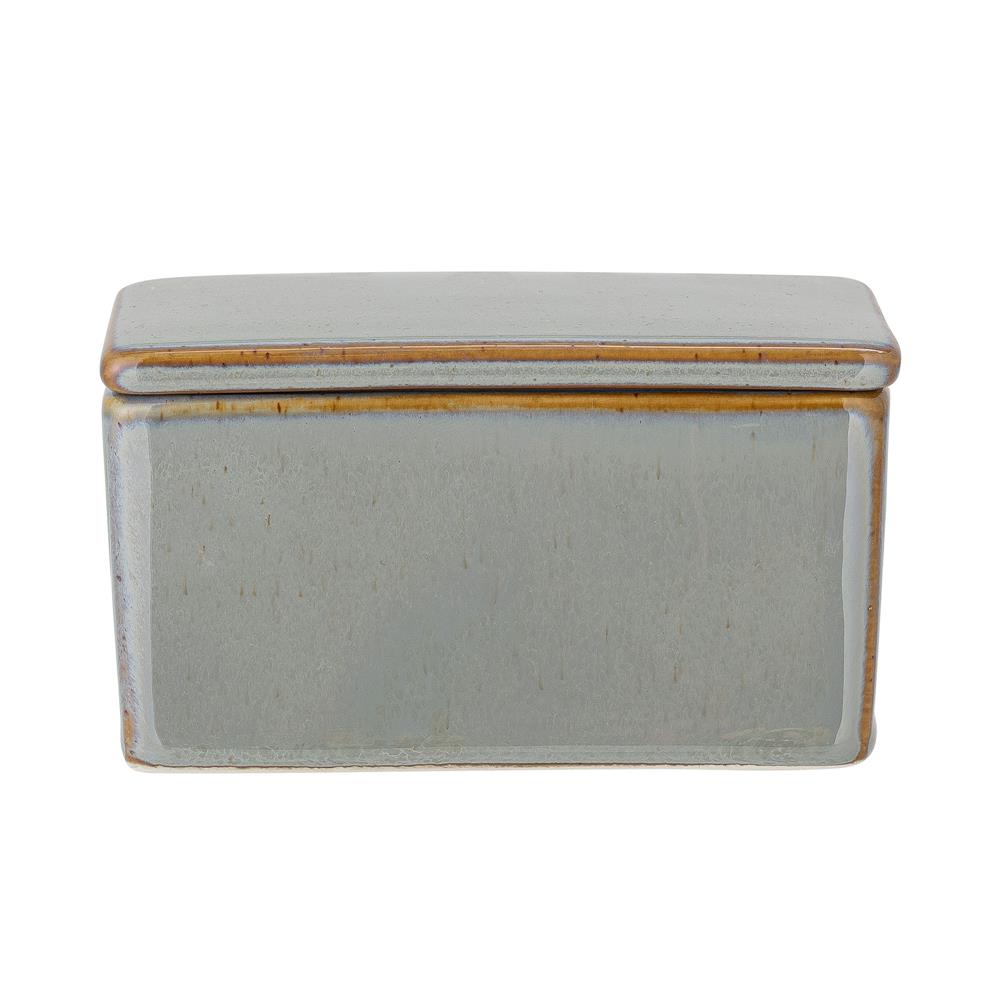 Bloomingville Pixie Butterdose, Grün, Steingut, dänisches Design