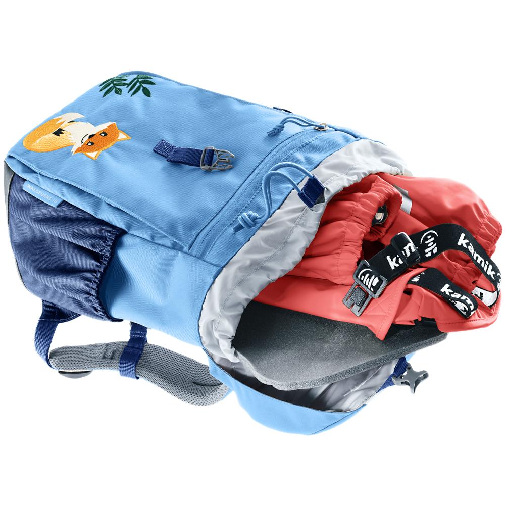 deuter Waldfuchs 10, Kinderrucksack, wave-nightblue (blau), 10L, Kindergartenrucksack, Wanderrucksack