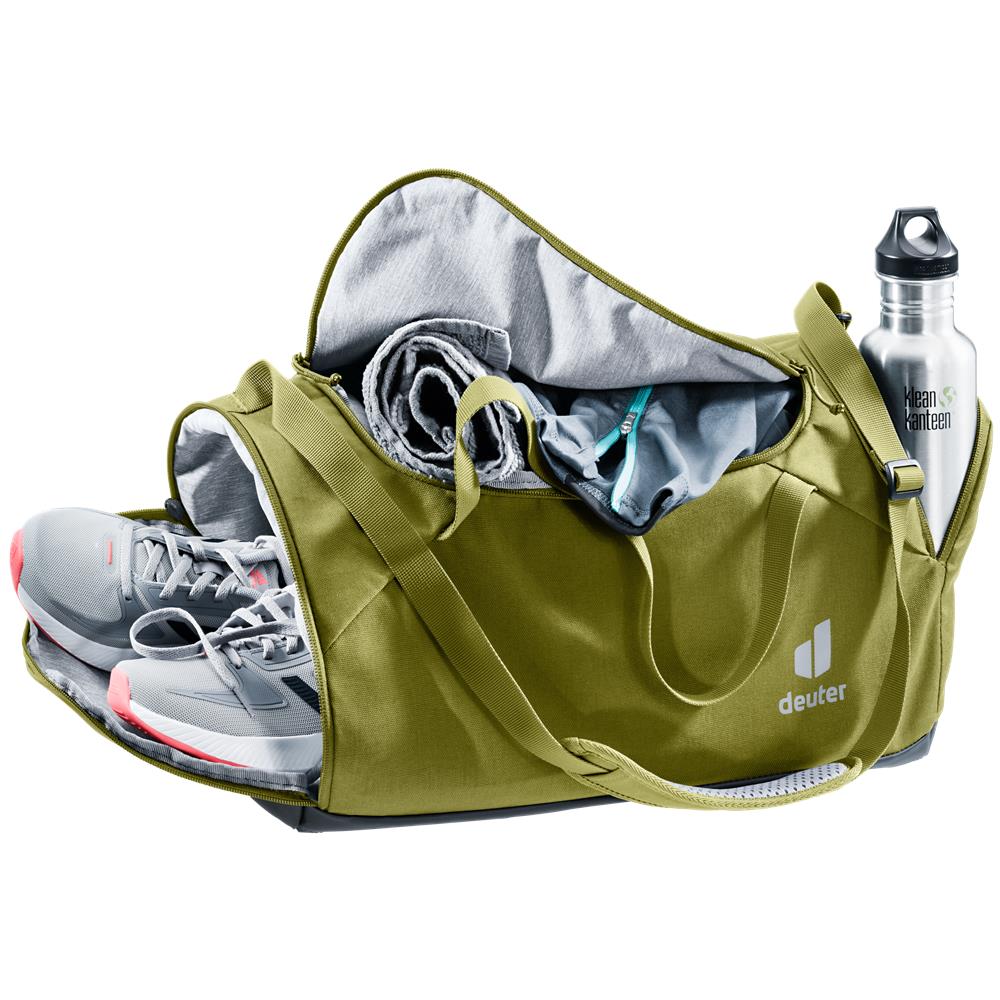 deuter Hopper, Sporttasche, cactus-graphite (grün), Reisetasche, mit Schuhfach