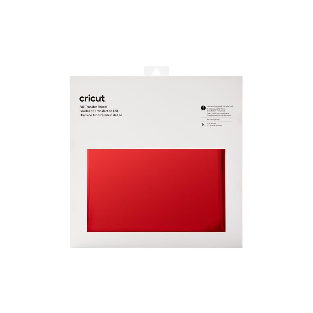 Cricut Transferfolien Rot 8 Stück für Maker- und Explore-Maschinen