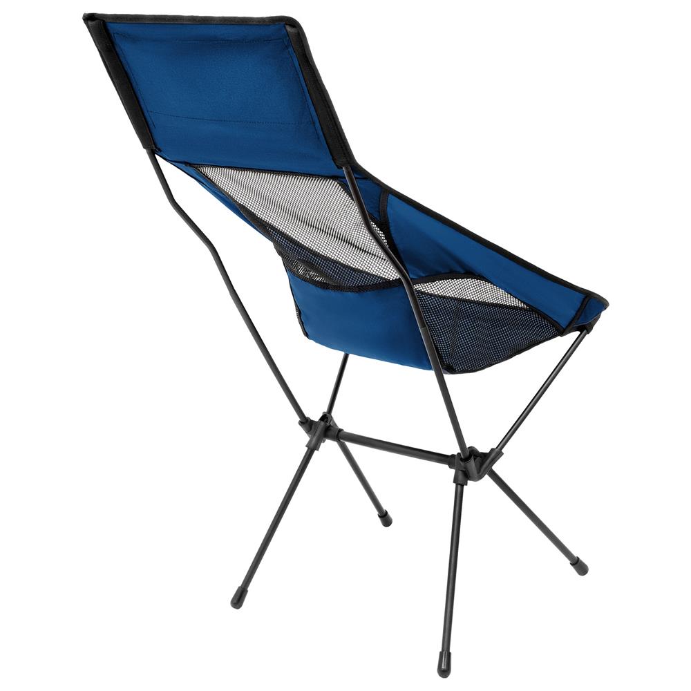 NILS CAMP ultraleichter Klappstuhl in Marineblau - kompakter Campingstuhl mit hoher Rückenlehne