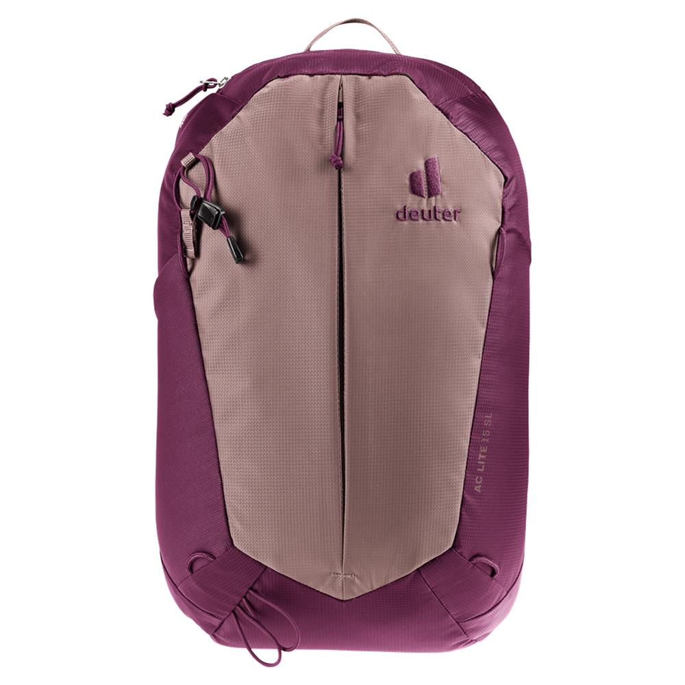 deuter AC Lite 15 SL, Wanderrucksack, ashrose-cassis (braun), 15L