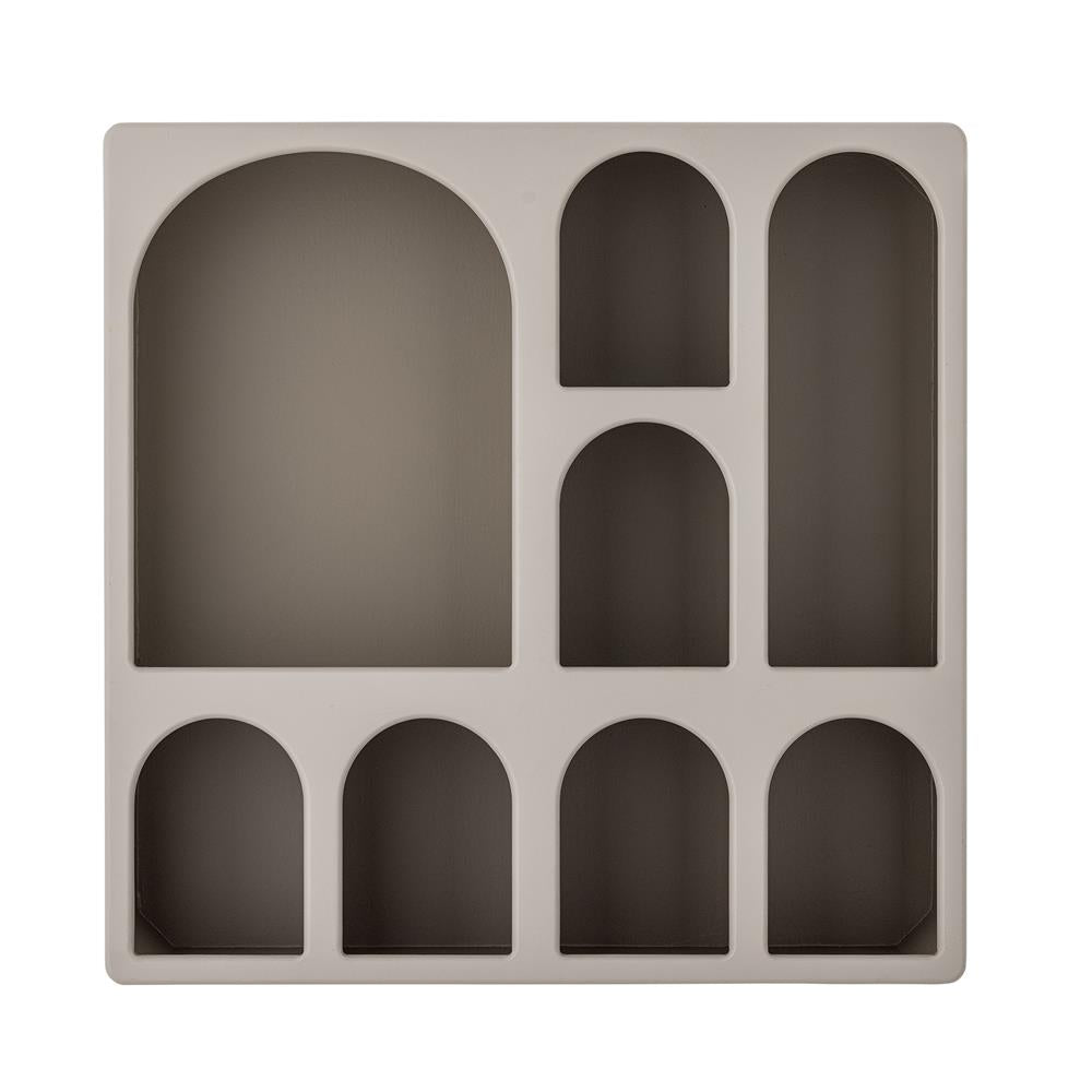 Bloomingville Graphia Bücherregal Braun Holz 48x48x12cm Wandregal