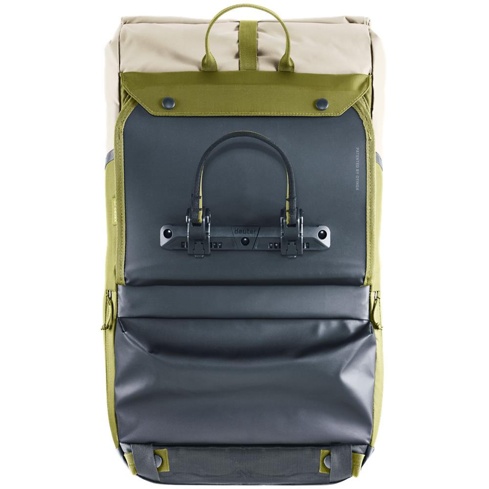 deuter Xberg 25, Fahrradrucksack, cactus-desert (grün), 25L, Fahrradtasche
