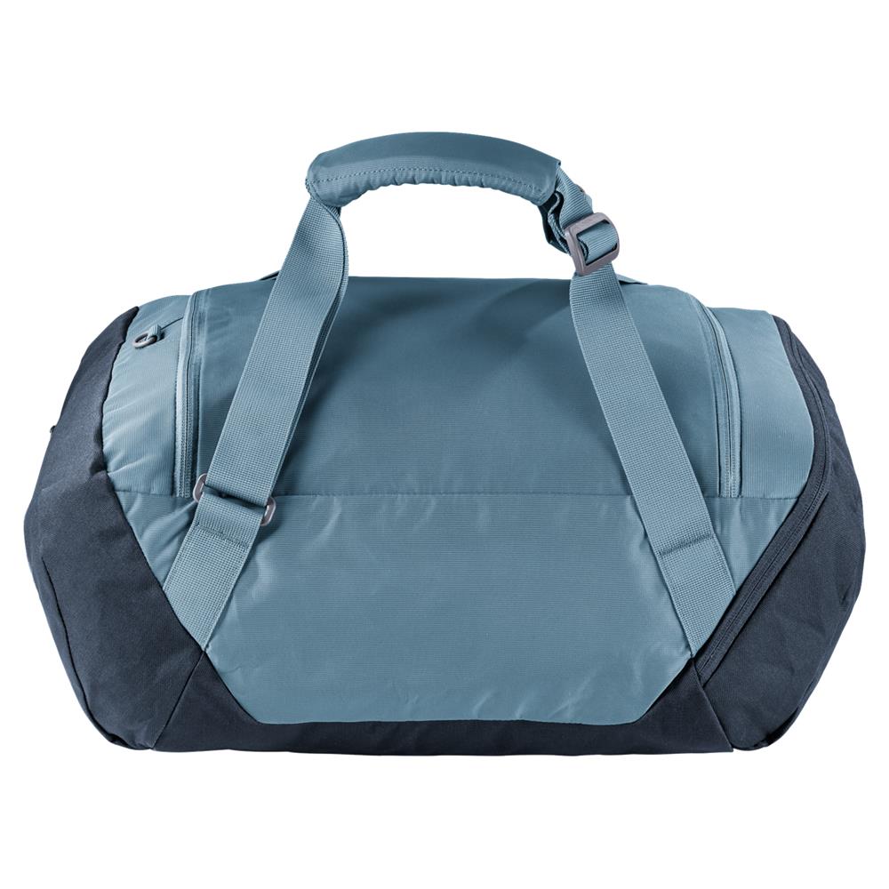 deuter Duffel 35, Reisetasche, atlantic-ink (blau), 35L, Duffelbag mit Seitentasche, Netzinnentasche