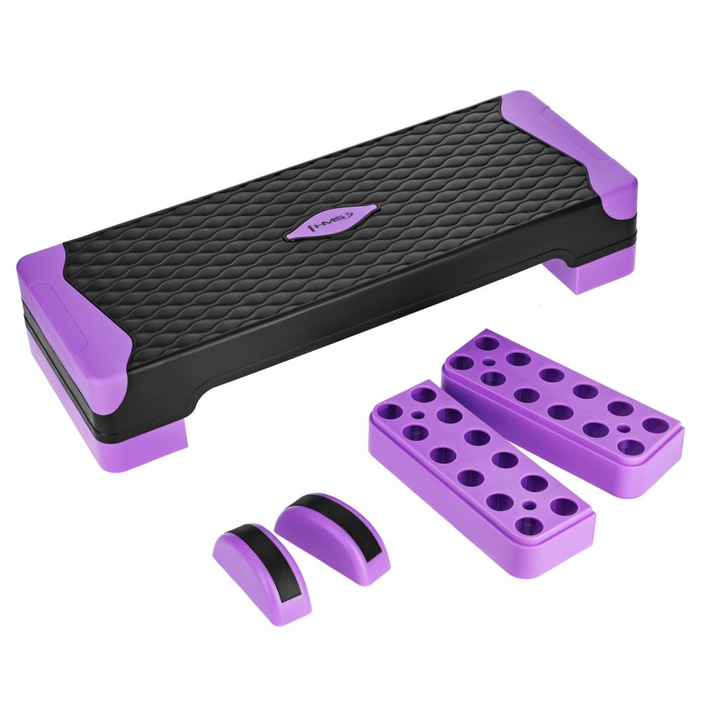 Aerobic Balance Stepper 3-fach höhenverstellbar mit Balancepads für Fitness | HMS AS008L