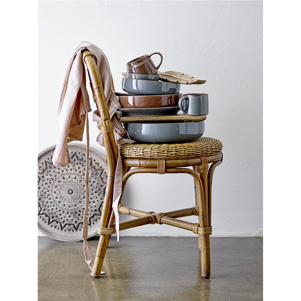 Bloomingville Pixie Teller, Grün, 20cm, Steingut, dänisches Design