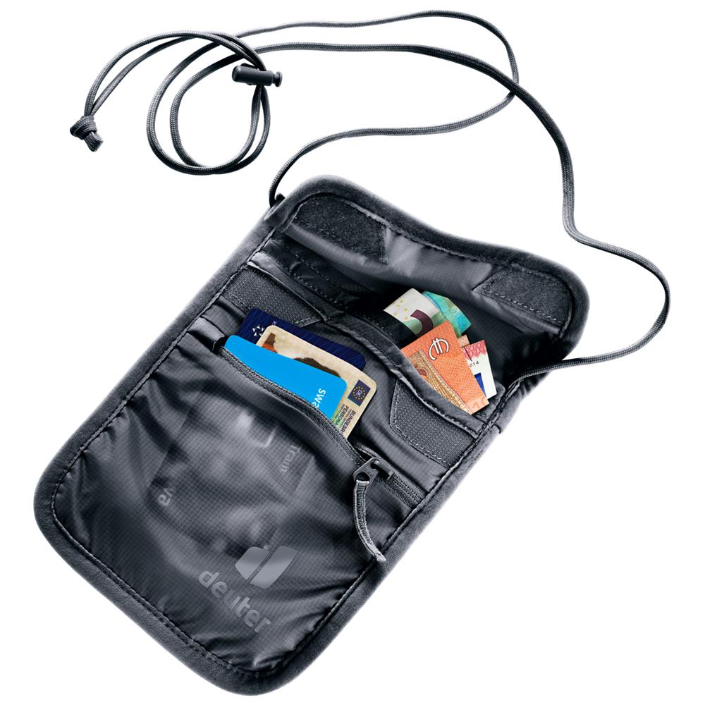 deuter Security Wallet II, Reiseaccessoires, black (schwarz), Brustbeutel, Geldbörse, Portemonnaie