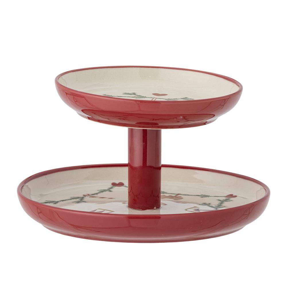 Bloomingville Yule Etagere – mit Weihnachtsmotiven, Weihnachten, dänisches Design