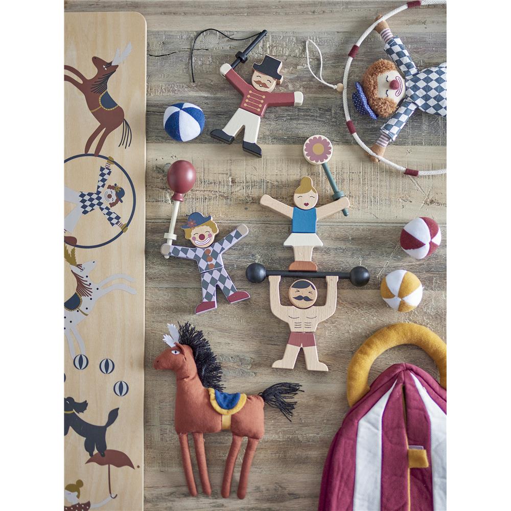 Bloomingville MINI Alfredo Mobile, Clown, Kinderzimmer, Dekoration, dänisches Design