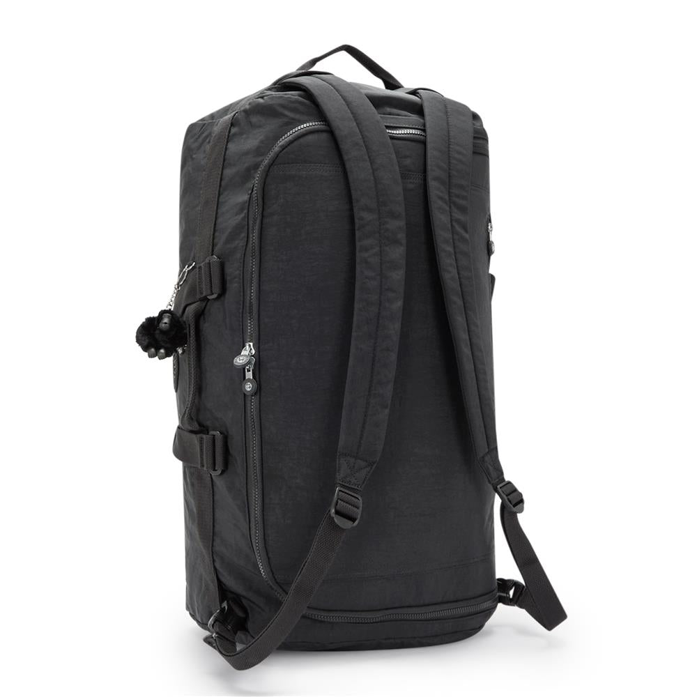 Kipling JONIS M Mittelgroßer umwandelbarer Weekender-Rucksack, in Black Noir (schwarz)