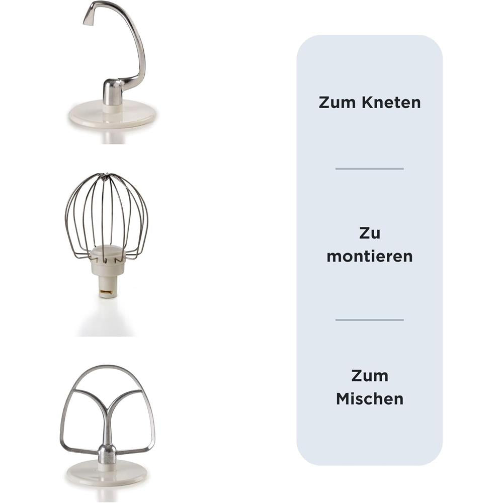 Ariete Vintage Küchenmaschine, Grün, 5,5-L-Schüssel, Knet- und Rührmaschine, Groß