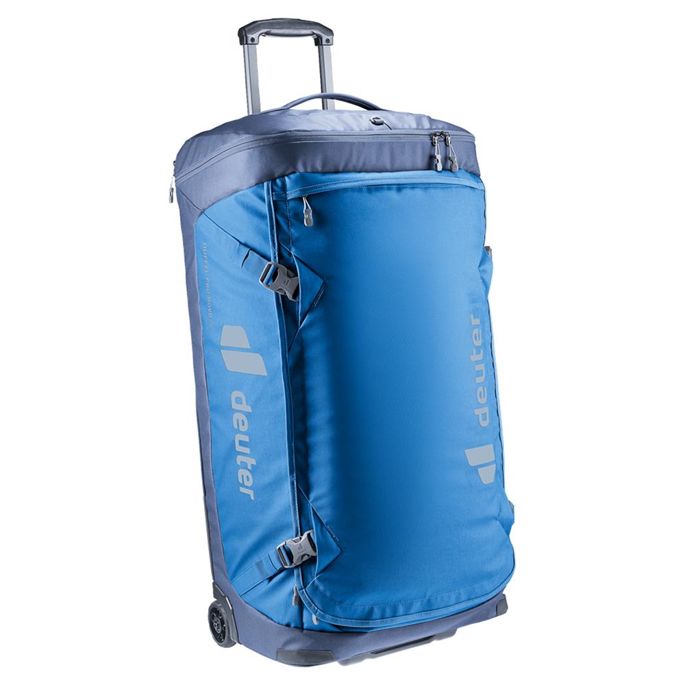 deuter Duffel Pro Movo 90, Reisetrolley, neptune-nightblue (blau), Rollkoffer mit 2 Rädern
