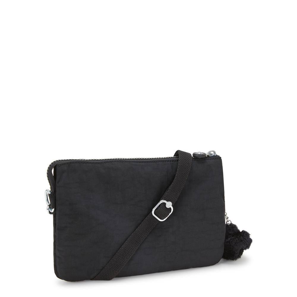 Kipling RIRI Kleine Umhängetasche, Schultertasche in Black Noir (schwarz)