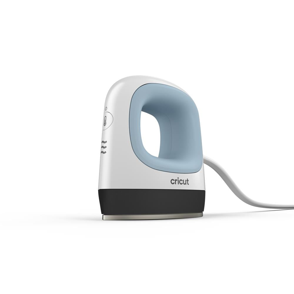 Cricut EasyPress Mini - Zen Blue, kleine Heizpresse für Hüte, Schuhe, Stofftiere