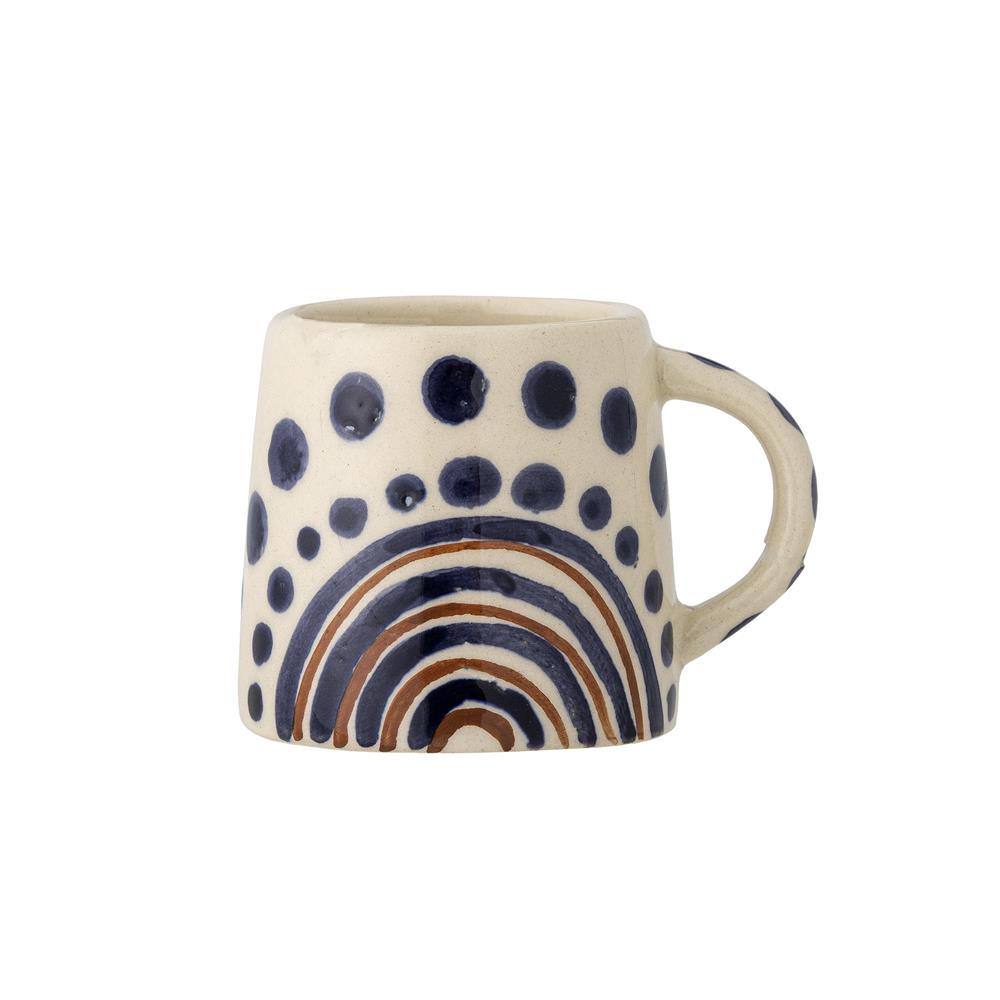 Bloomingville Shama Espressotasse Bunt Steingut D5xH5 cm – buntes Design