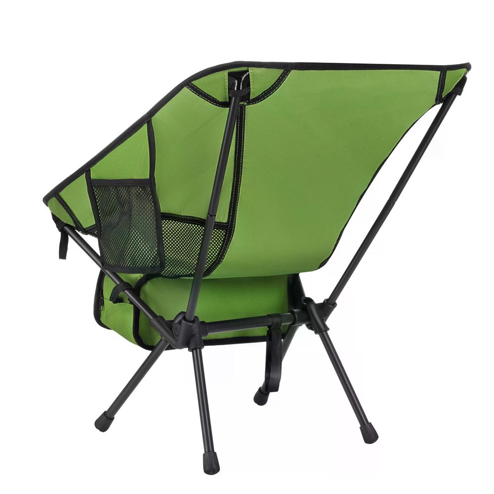 NILS CAMP ultraleichter Klappstuhl in Grün - kompakter Campingstuhl für Trekking, Angeln & Outdoor