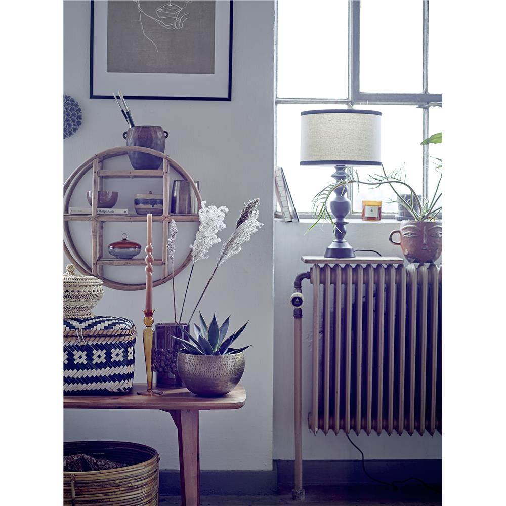 Bloomingville Lo Blumentopf Braun Steingut 18,5 x 26 cm Dekotopf Pflanztopf